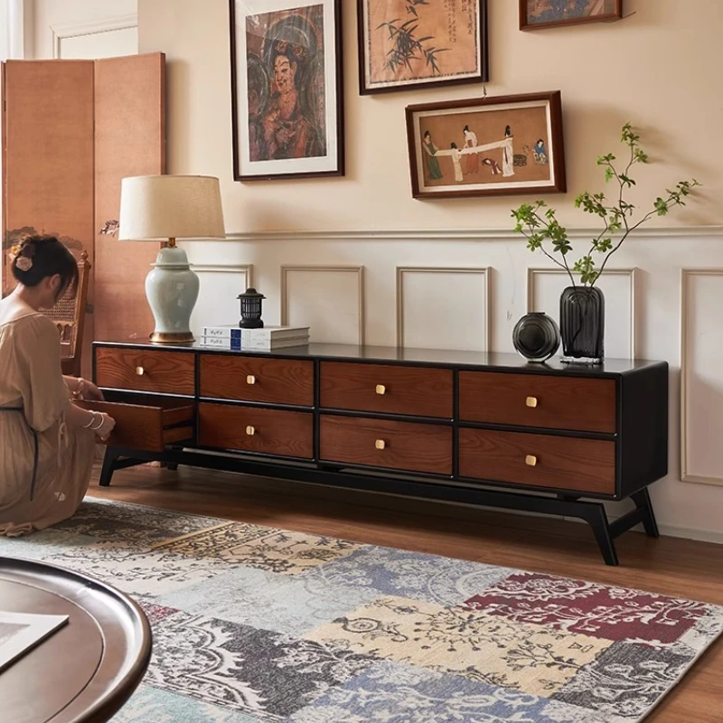 

Drawers Black Center Tv Stand Modern Set Wooden Universal Luxury Tv Cabinet Living Room House Stojaki Telewizyjne Furniture