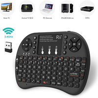 Rii i8+ Mini wireless keyboard 2.4GHz Wireless Keyboard with TouchPad For Android TV Box,PC,Laptop,Smart TV,HTPC