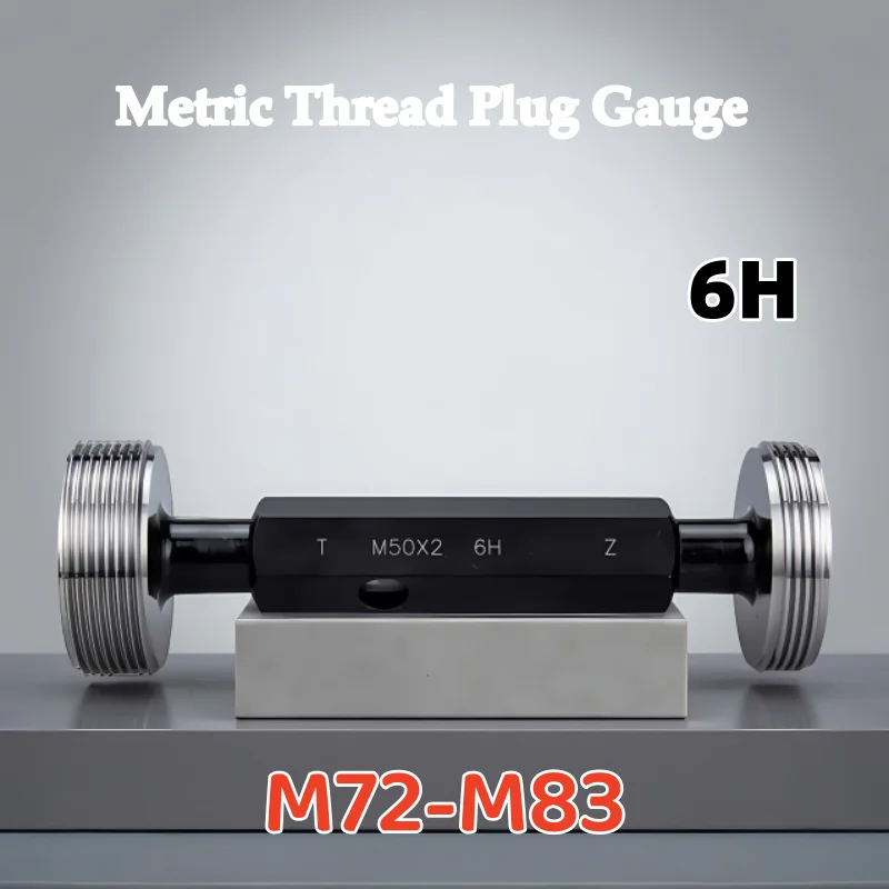 

1PCS M72-M83 Metric thread plug gauge, stop gauge, internal thread gauge, internal hole, high-precision thread gauge