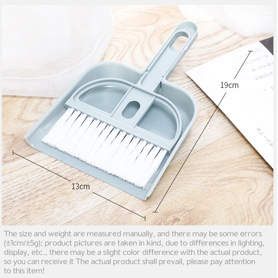 Cat Hamster Dustpan Small Broom Set Pet Professional Cleaning Tools Rabbit Pooper Scooper Guinea Pig Toilet Broom Accessories