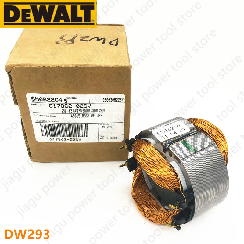 AC220V-230V Stator Field for Dewalt 617862-02SV DW293 DW292 DW294 617862-02