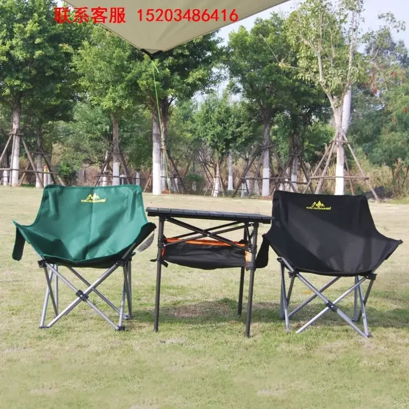 Outdoor folding  and chairs Portable self-driving barbecue picnic  and chairs Lightweight camping Car folding