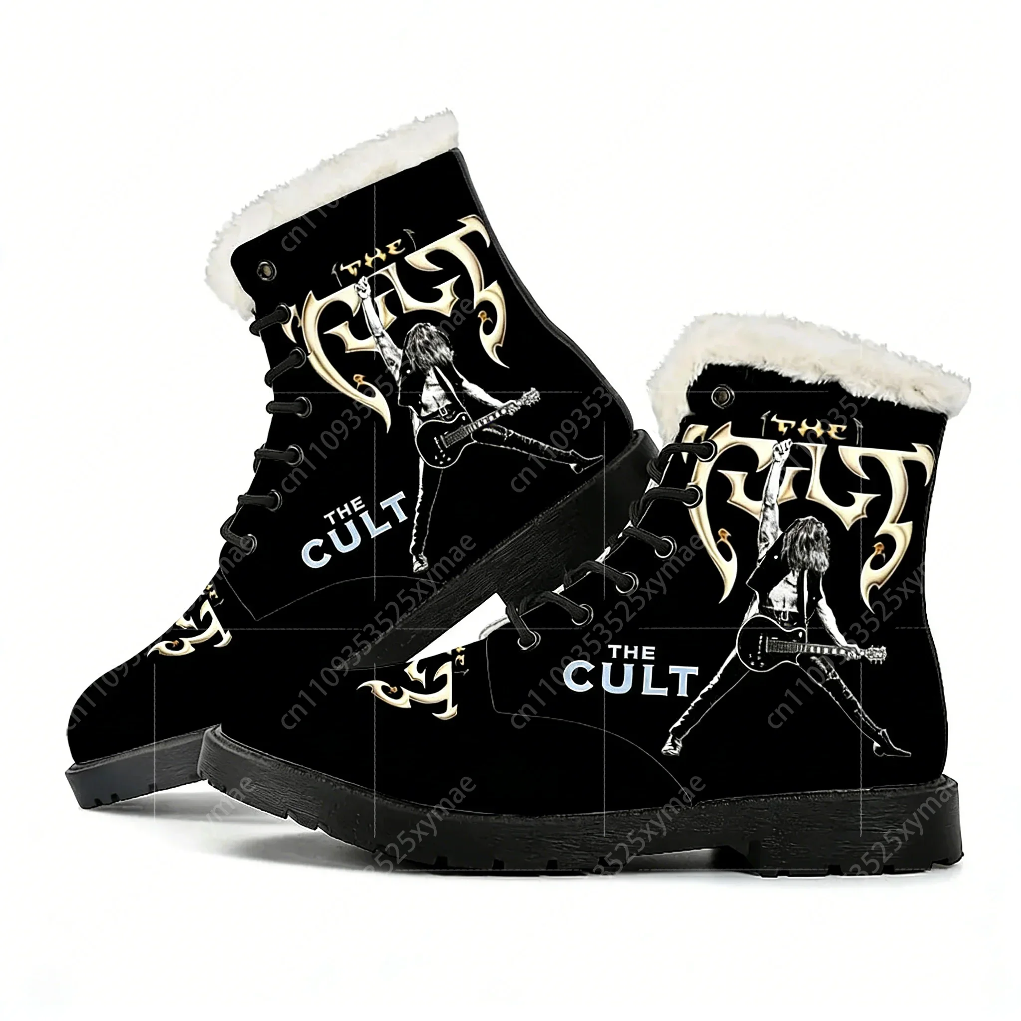 

Плюшевые ботинки The Cult Electric Group Band для мужчин, женщин и подростков, повседневная обувь, легкие уличные ботинки высокого качества для пар