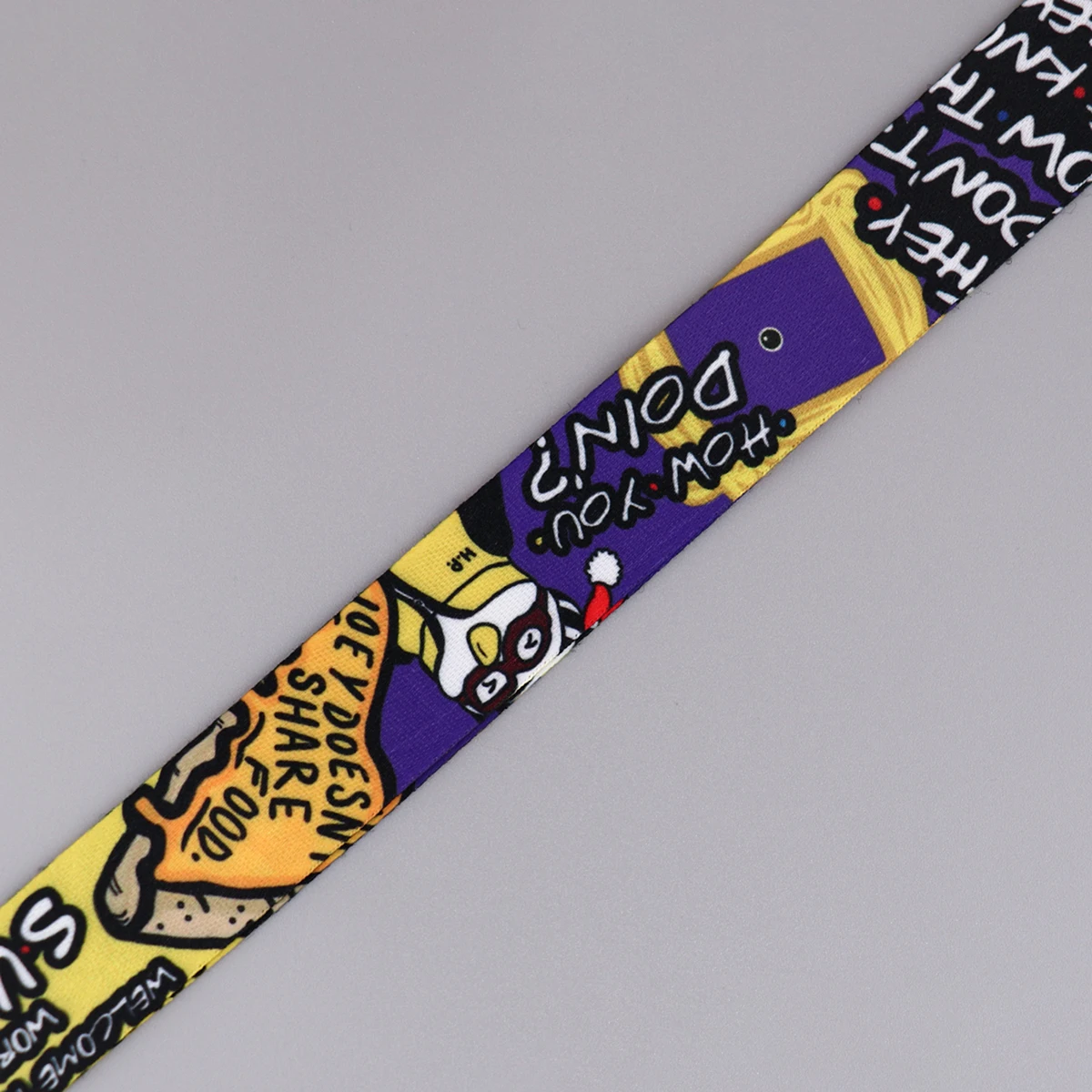 Friends Neck Strap TV Show Lanyards for Keys ID Card Gym Mobile Phone Straps USB Badge Holder Phone Accessories
