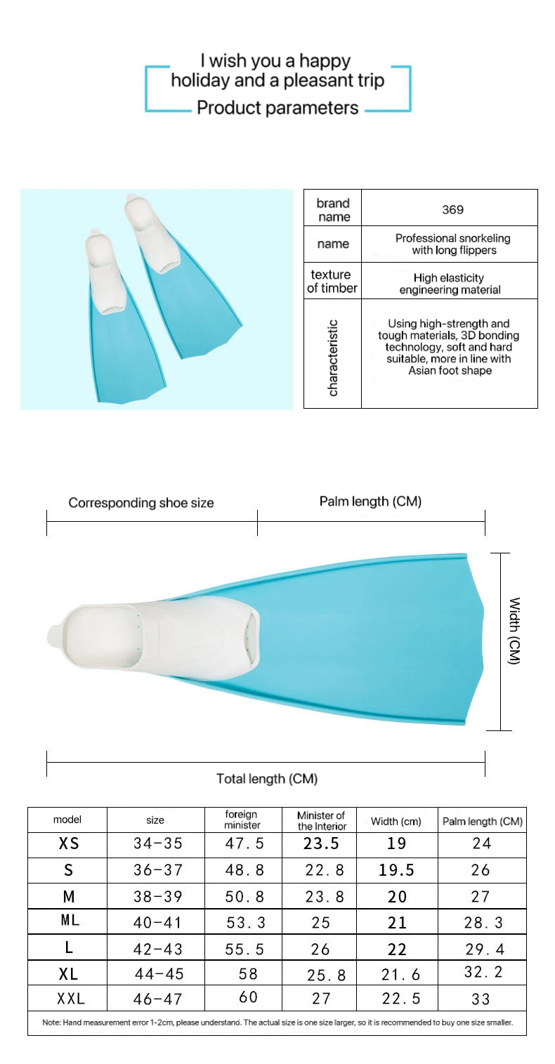 

Super Lightweight Adult Diving Flippers Multi-Color Optional Set Foot Training Snorkeling Frog Shoes Plastic Swimming Fins