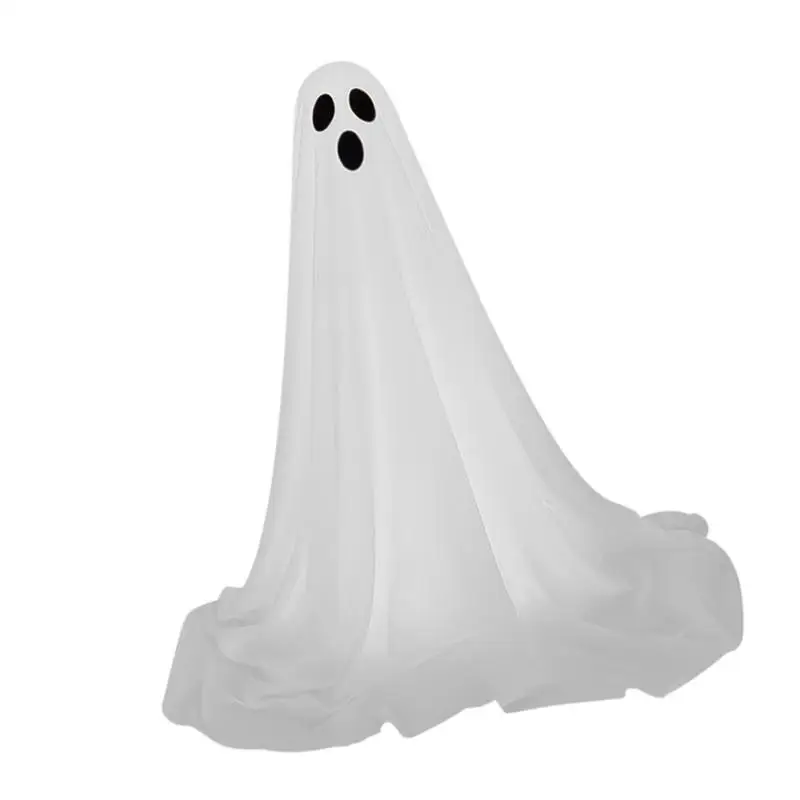 Ghost Ornament Spooky Halloween Ghost Hang Decoration Garden Sculpture Seasonal Characters Ghost For Outdoor Indoor Home Yard