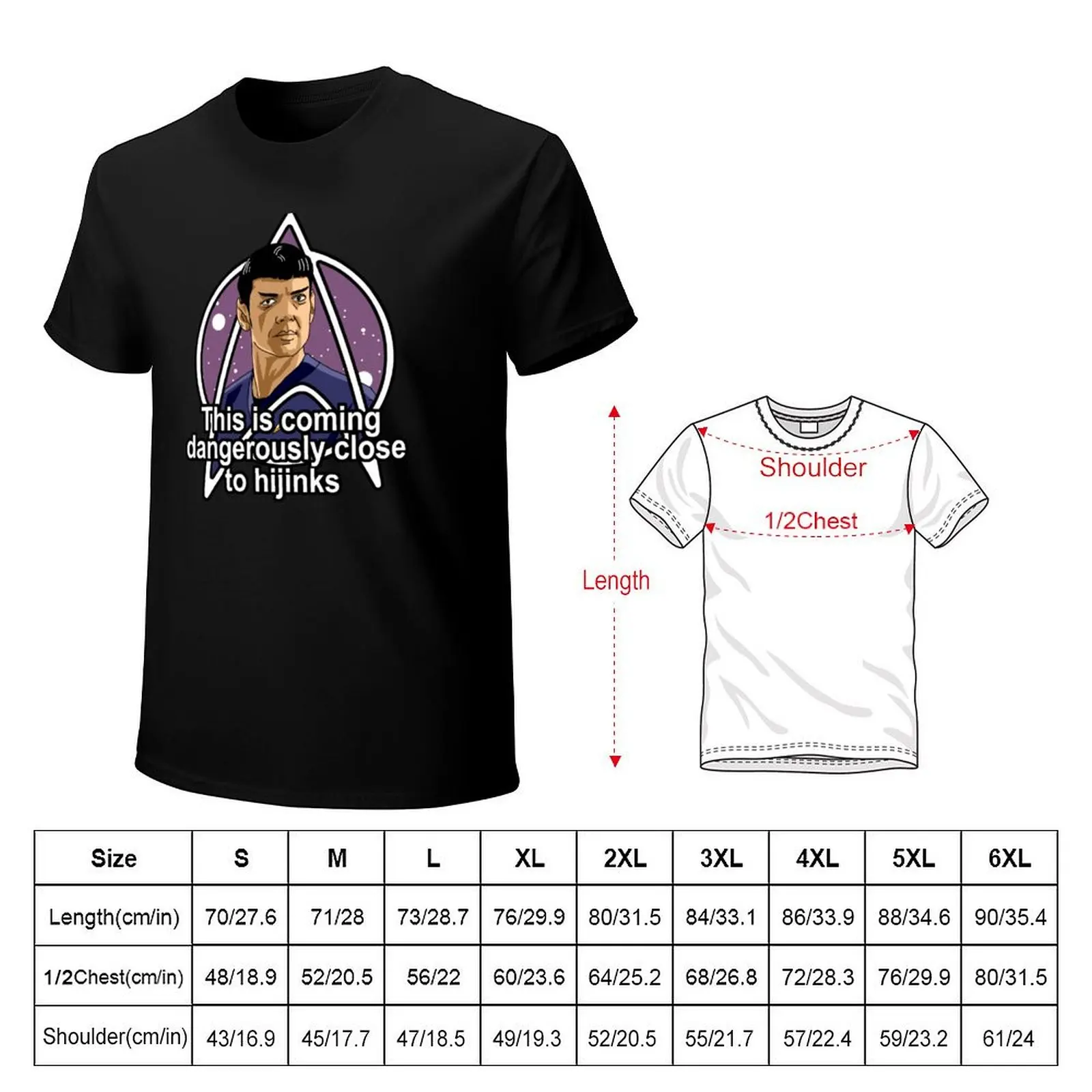 Hijinks T-Shirt Relaxed Casual Short Sleeve Tee