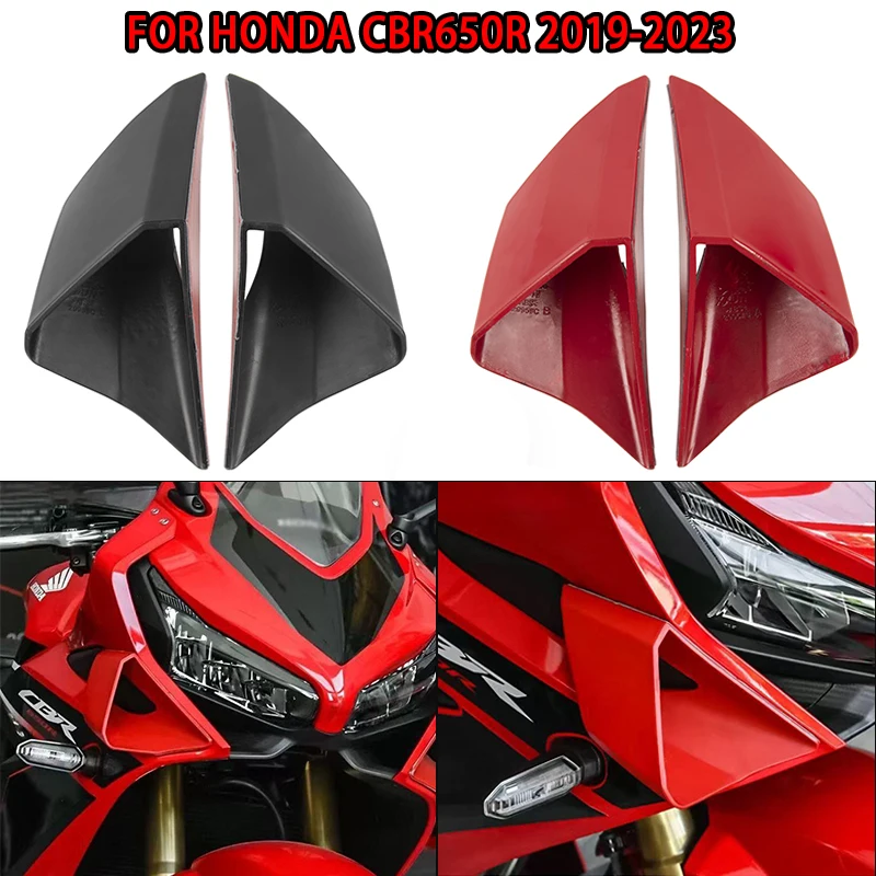 

For Honda CBR650R CBR 650R CBR650 R 2019-2023 Motorcycle Fairing Winglets Side Wings Protection Cover Fairing Winglets