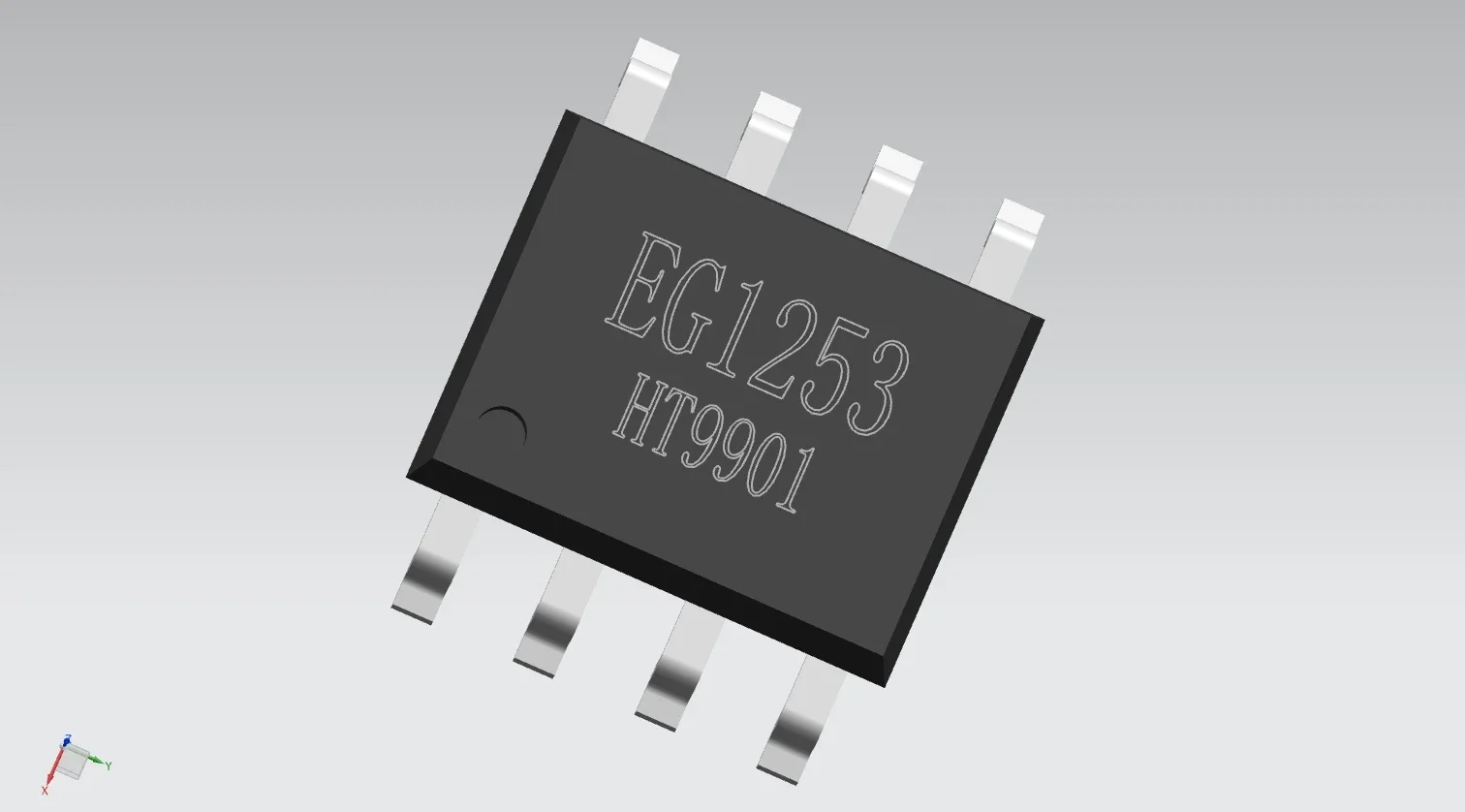 50pcs EG1253 High Performance Current Mode PWM Controller SOP8 Compatible with NCP1252