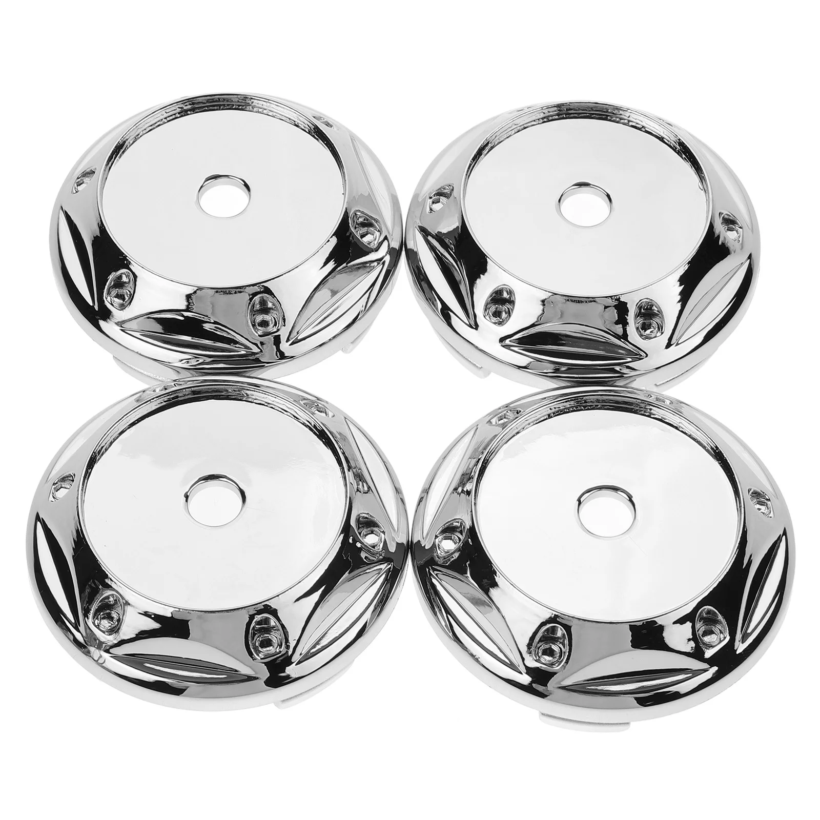 

4Pcs Car Wheel Hub Caps 68Mm Outer Diameter ABS Strong Rim Center Caps Smooth Workmanship for Vehicle Wheel Decoration