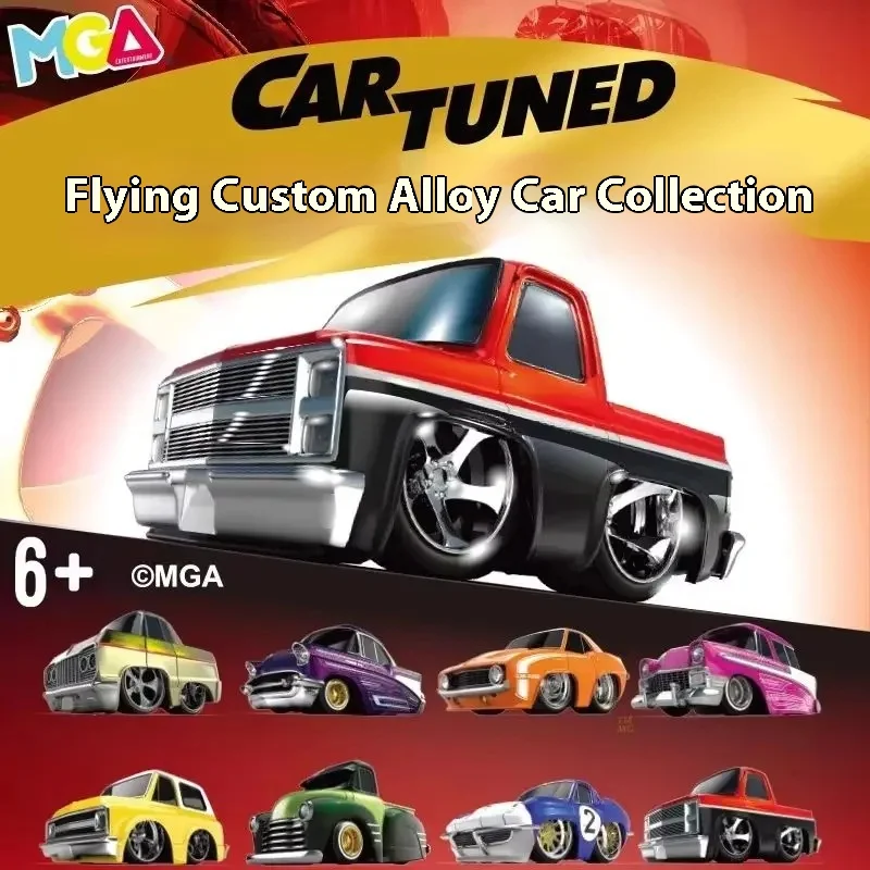 

Mga Flying Spur Customized Series Blind Box Simulation Alloy Car Chevy Chevrolet Toy Car Model Ornament Child Boy Surprise Gift