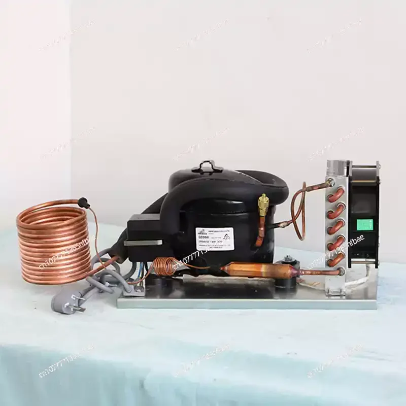 DC Compressor Condensing Unit Micro Refrigeration Unit Air-cooled Refrigerator Unit