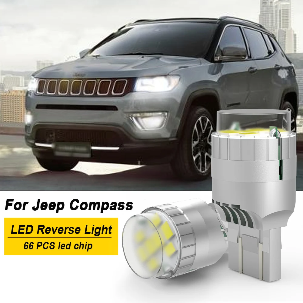 

BMTxms 2X T20 7440 W21W LED Reverse Light Backup Blub Canbus For Jeep Compass 2007 2008 2009 2010 2011 2012 2013 2014 2015 2016