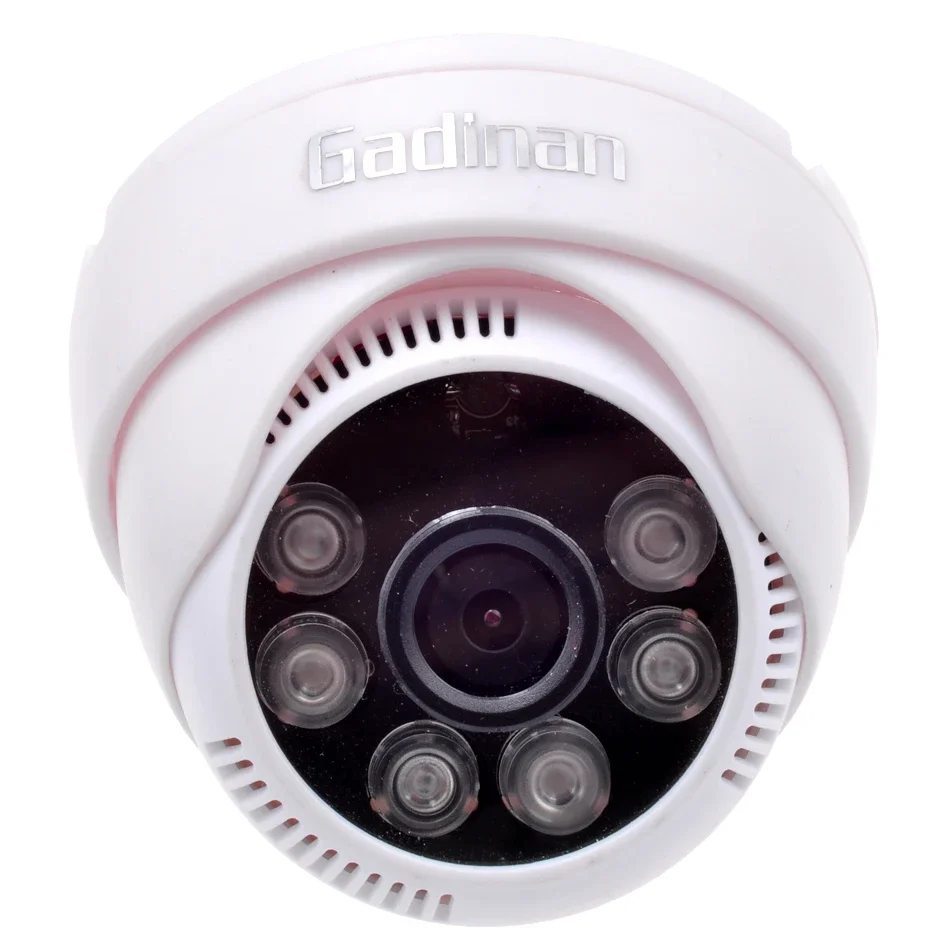 Gadinan-filtro de IR-CUT analógico CMOS 800TVL 1000TVL, lente de 2,8mm, gran angular, visión nocturna, seguridad, cámara CCTV domo interior, salida BNC