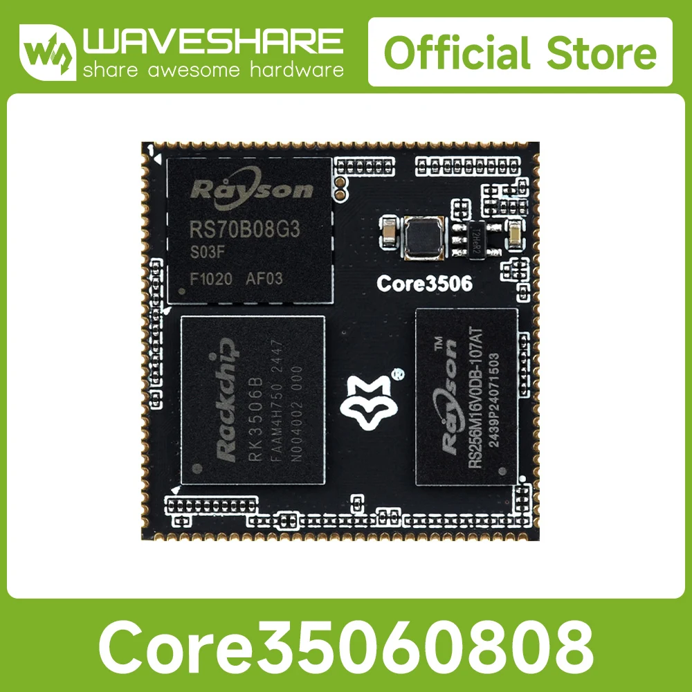 Waveshare Luckfox Core3506: Eine detaillierte Bewertung und Anleitung für Entwickler