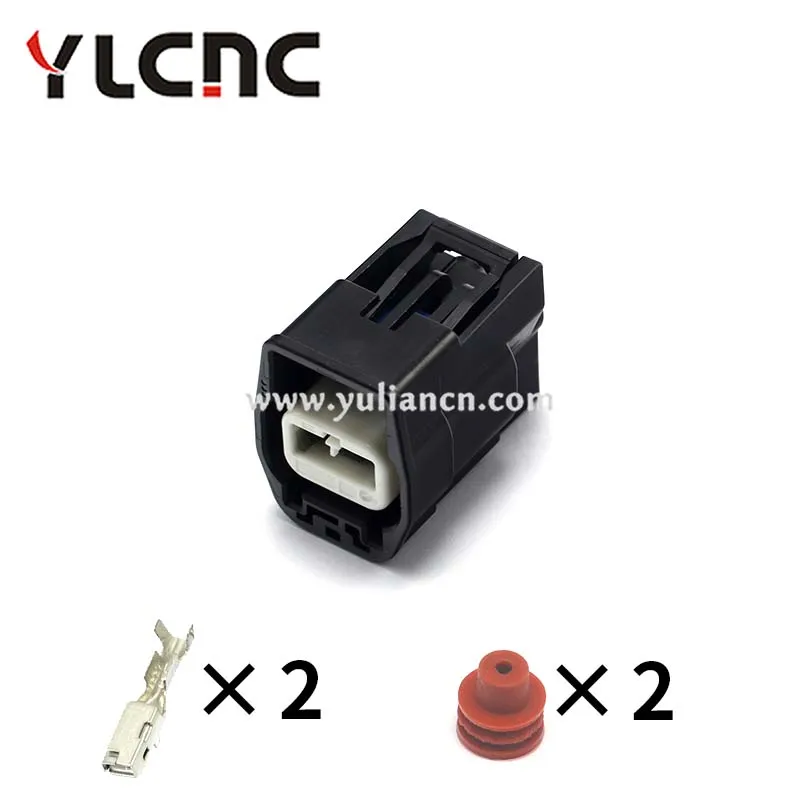 YLCNC factory direct sales 1Pcs 2Pin Automobile window Iifter door and window motor connector wiring harness plug 7287-1112-30