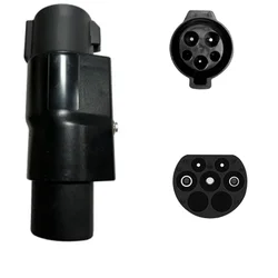 Adaptador de carga EV tipo 1 a GBT, 32A SAE J1772 a GBT, adaptador de cargador EV