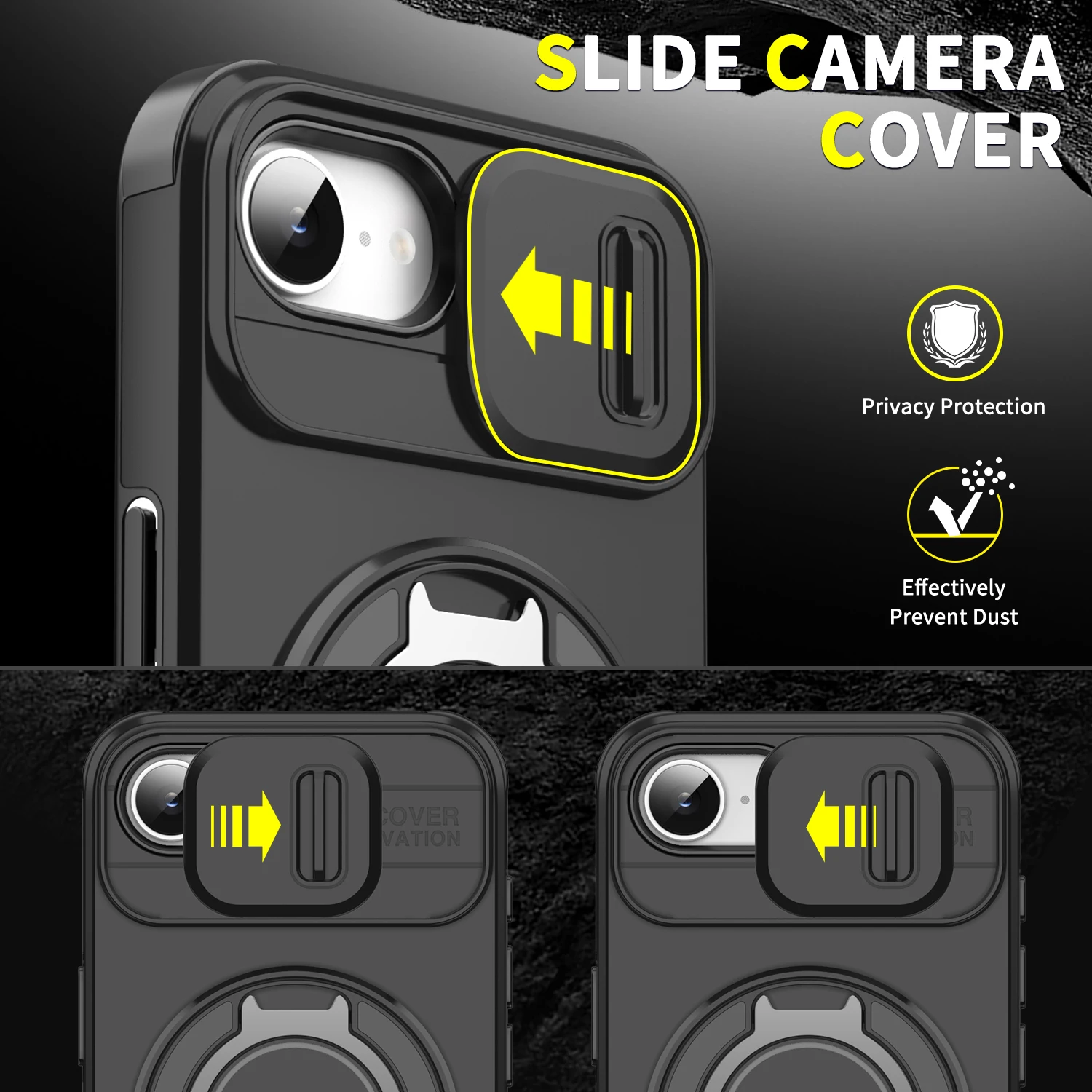 حافظة هاتف لهاتف آيفون 16E 17 برو ماكس 17 اير 16 15 14 بلس 12 13 آيفون 16e حافظة حماية لعدسة الكاميرا