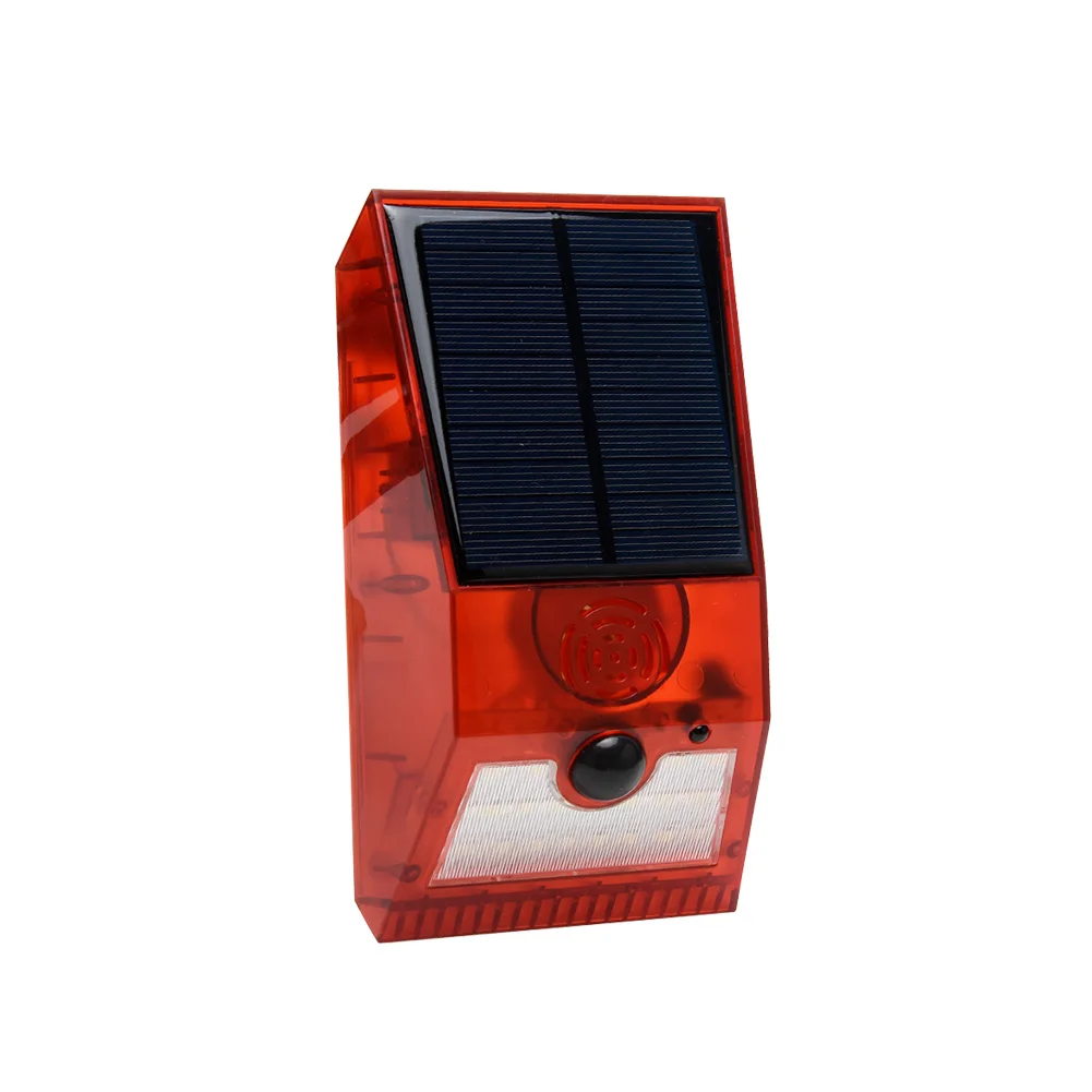 

Yard Sound Warning 129db Solar Alarm Light Farm Motion Detector Villa With Remote Control Outdoor Waterproof Strobe 6 Modes Home