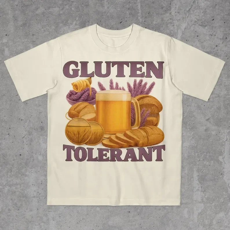 Camiseta divertida con estampado gráfico de Emojicamiseta de cuello redondo a la moda informal y de alta qualidade para hombre