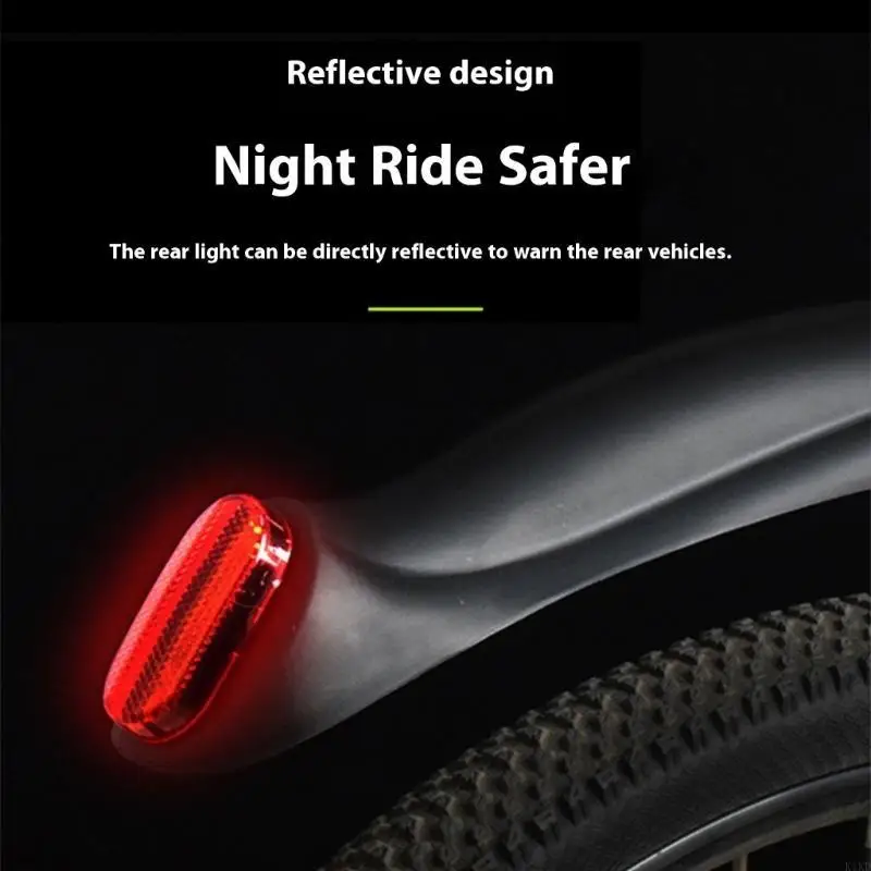K1KD Mountain Bike Bike Bike Mud Guard Windproof Road Bike ด้านหน้าและจักรยานด้านหลัง Mudguard Bicycles อุปกรณ์เสริม