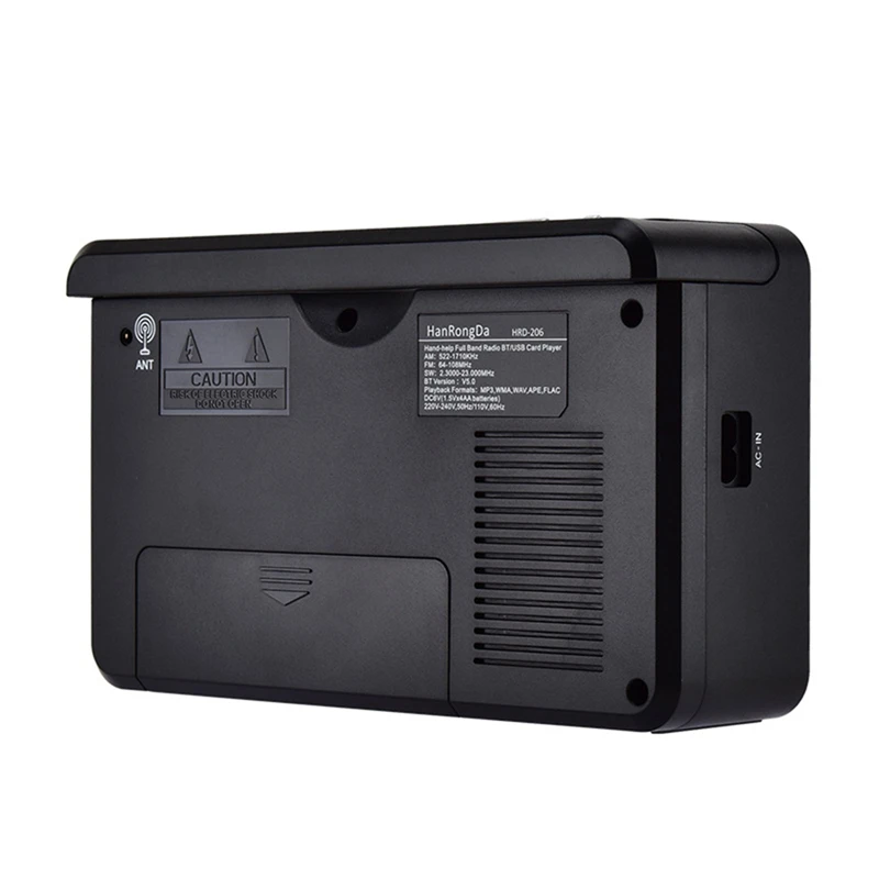 Portable Internet Radio Best Reception FM Wireless Bluetooth Radios Speaker LCD Screen Support Alarm Clock Sleep Timer UK Plug