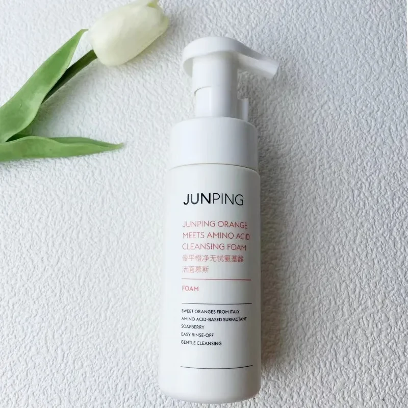 Junping Acid Facial Cleanser Great Demon Amino Gentle Cleansing Foam Mousse Moisturizing Skin Care Original Products Rare Beauty