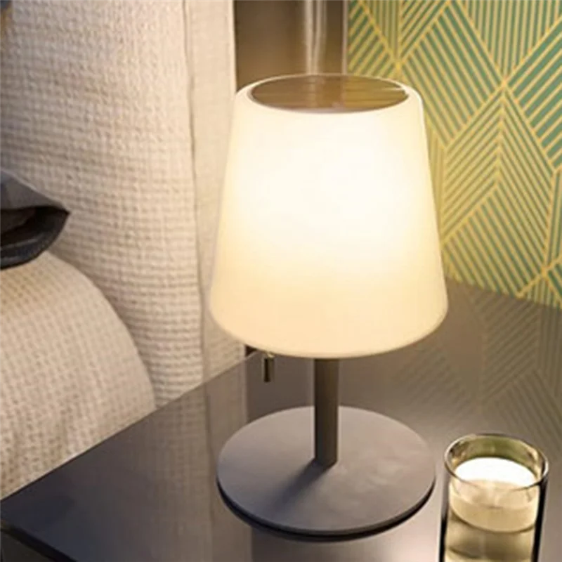 A61Z Deals Solar Charging Cord Lamp Outdoor Waterproof Table Lamp Solar Camping Table Lamp