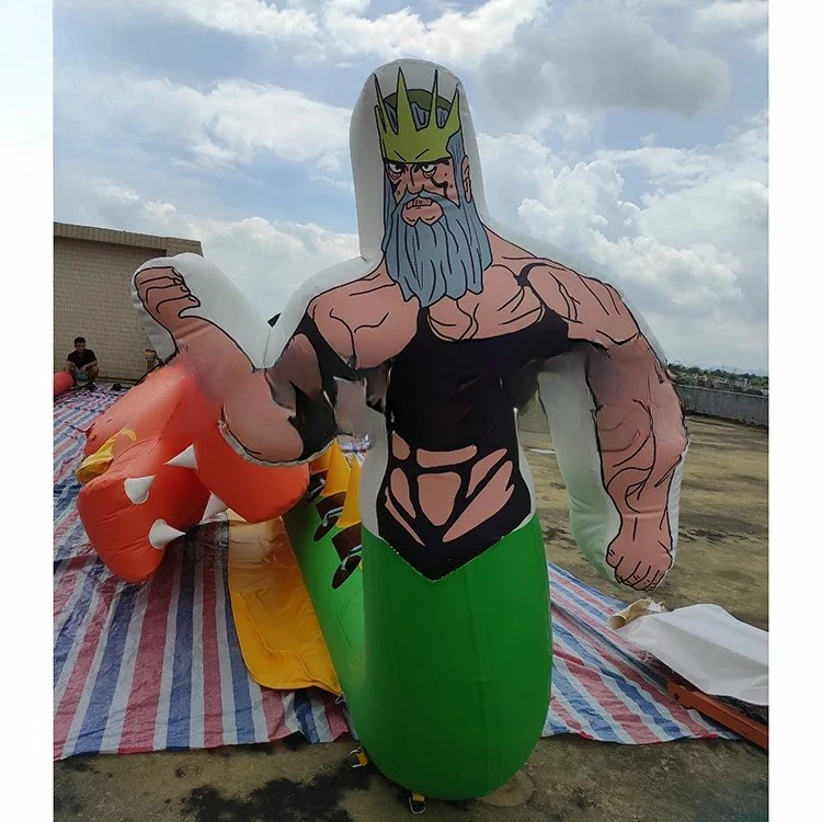 Entertainment Double Line Ocean Rider Inflatable Red Dragon Banana Boat Flying Fish Inflatable Towing Boat 12 seats
