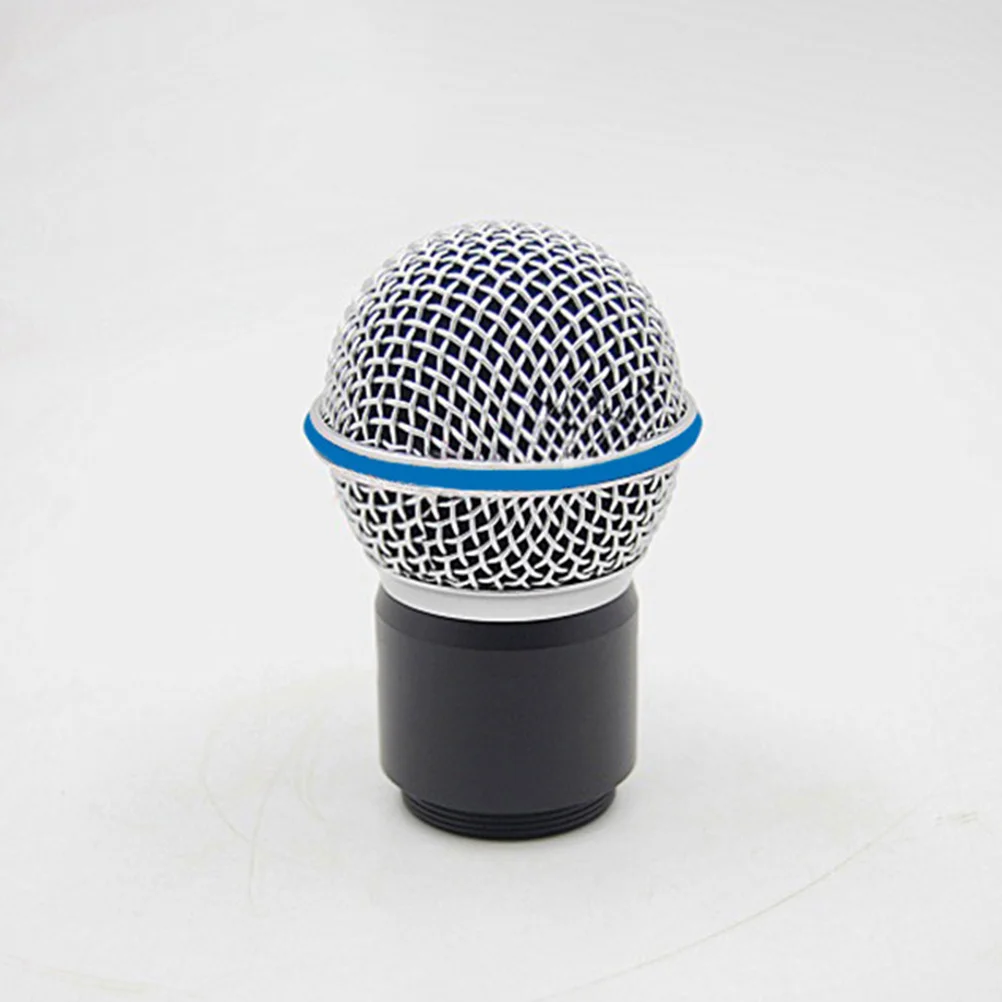 8Pcs Microphone Grille Ring Rubber Protective DIY Handheld Mic Accessory for Ktv Stage Performances Microphone Grille Ring
