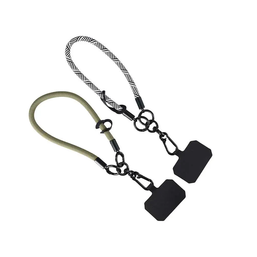 Snake Texture Phone Wrist Strap Phone Charm Anti-lost Cellphone Lanyard 7mm Safety Rope Mobile Phone Strap Telephone Jewelry