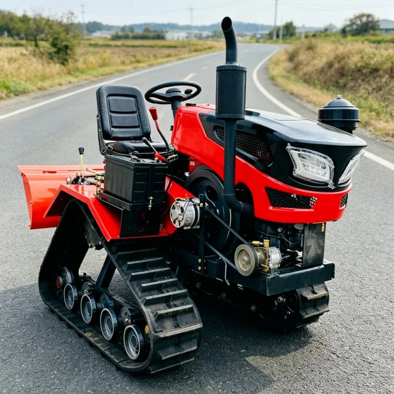 

Customized new tractor, 35HP micro tiller, multifunctional rotary tiller, high-power land reclamation ploughing machine