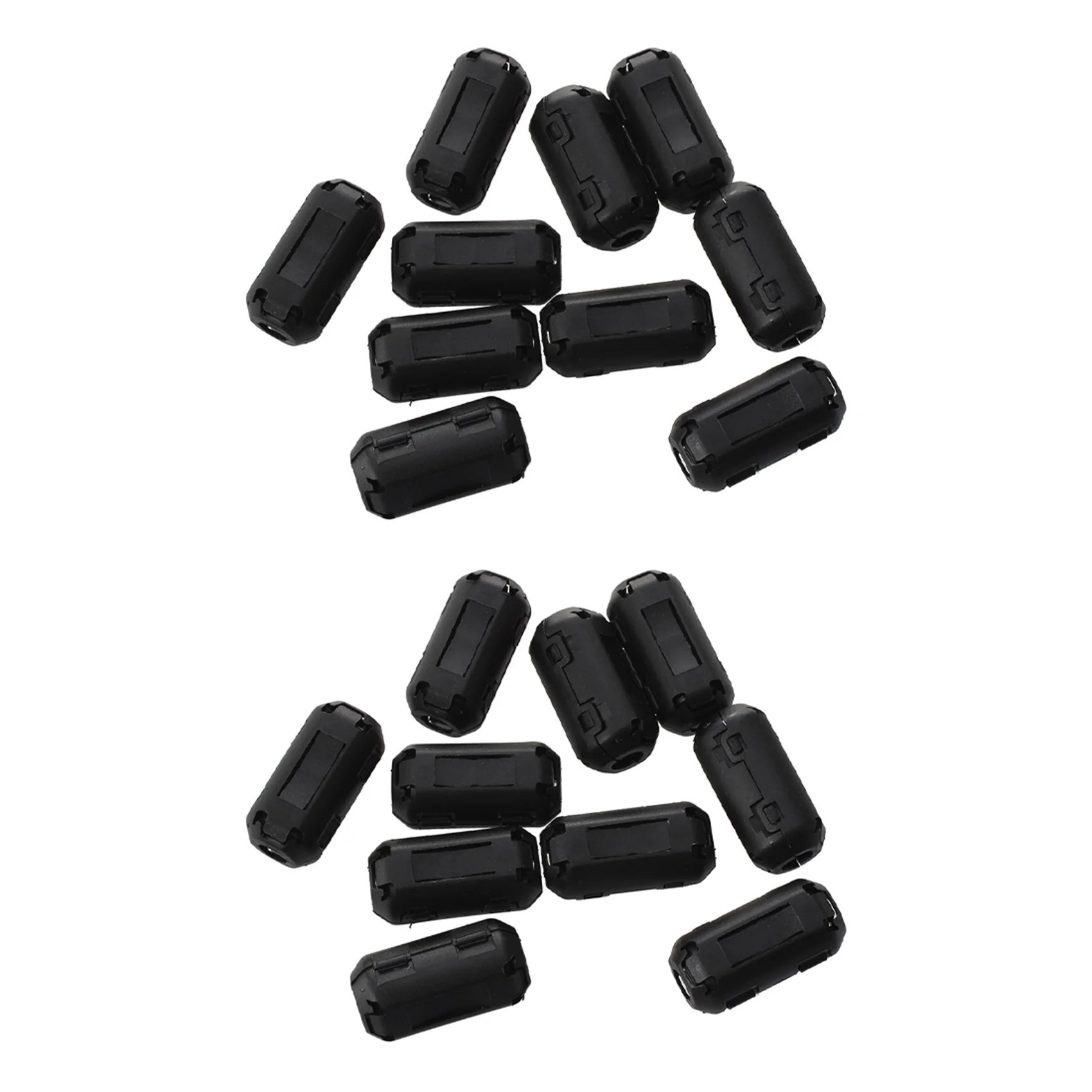 Delicate Texture-20Pcs Clip On Clamp RFI EMI EMC Noise Filters Ferrite Core For 3.5Mm Cable