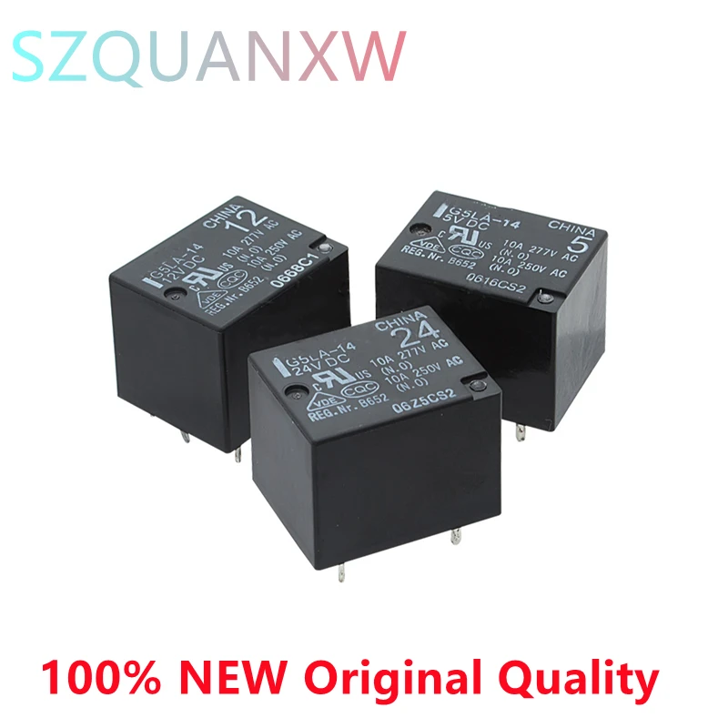 

5PCS new origina relay T73 G5LA-14-5VDC G5LA-14-12VDC G5LA-14-24VDC 10A 5PIN