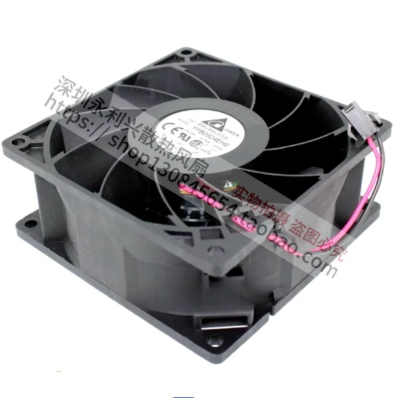 9038 9238 9CM 24V 0.75A Ball Bearing Cooling Fan High Airflow Efficient Heat Dissipation Fan for Inverters Industrial Equipment
