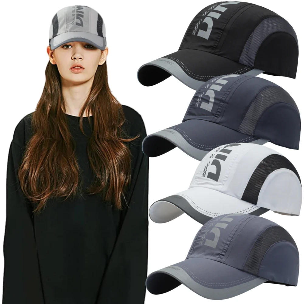 

Summer Hat Casual Baseball Cap Fast Drying Breathable Mesh Cap Women Outdoor Sun Protection Shade Running Cap