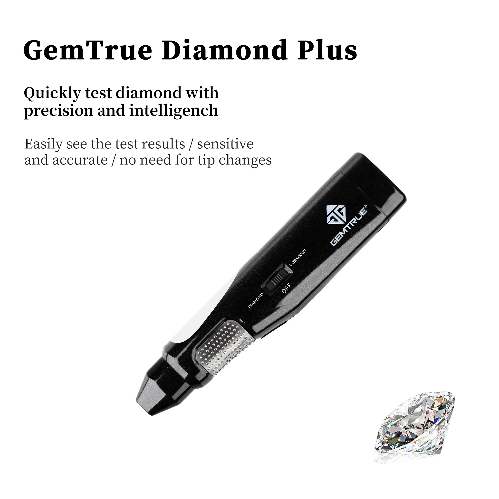 DK8900 DiKaiTools GemTrue Brand Black Diamond Experior Tester Gemstone Jewelry Identifier Tool