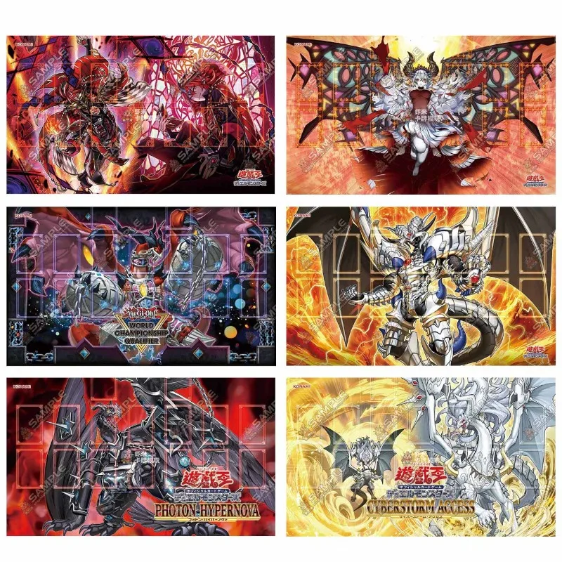 

Серия Bystial Aluber Yu-Gi-Oh! 60x35 см The Bystial Lubellion, индивидуальный игровой коврик Albion The Sanctifire Dragon, резиновый коврик для настольной игры