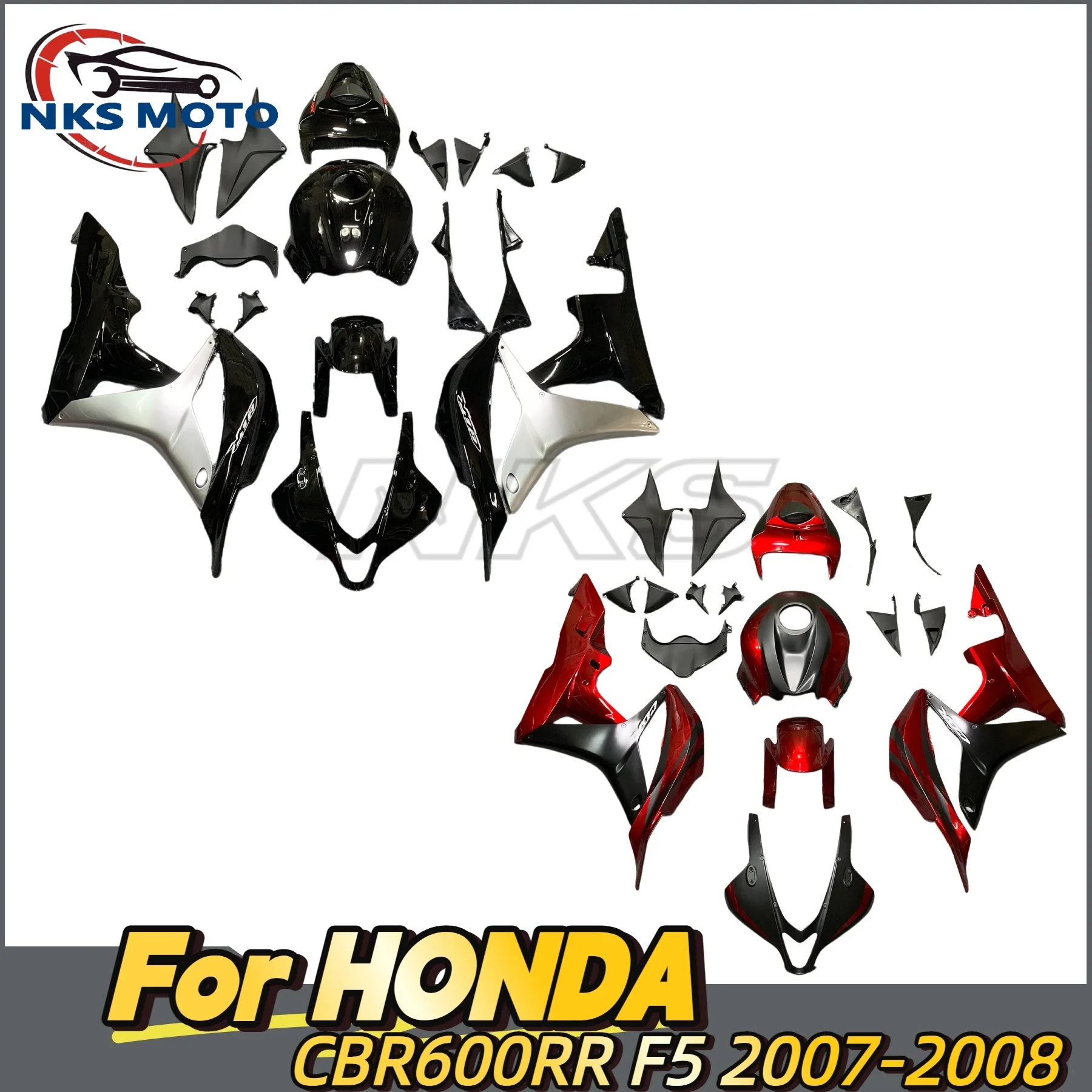 

New ABS Motorcycle Full Fairings Kit For Honda CBR600RR F5 2007 2008 CBR600 RR CBR 600RR 07 08 Bodywork Fairing Set