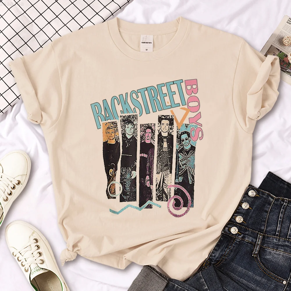 Backstreet Boys t-shirts women streetwear tshirt female manga graphic designer clothing