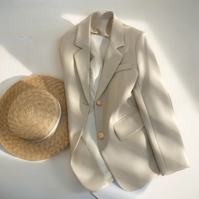 

Blazers Womans White Oxford Elizabethan Celebration Elegant Girlish Crafted Collar Superior Basket Weave Comfortable Skilled Ins