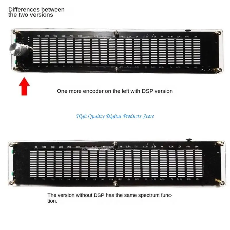 U2JE LED2015 Music Spectrum Level Light Sound Control Luz microfone para reuniões família