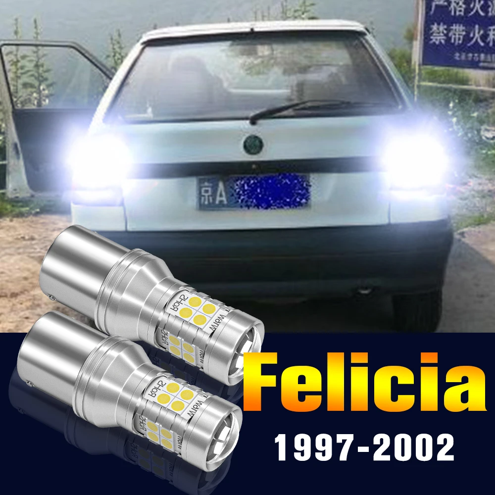 

2pcs LED Reverse Light Bulb Backup Lamp For Skoda Felicia 1997-2002 1998 1999 2000 2001 Accessories