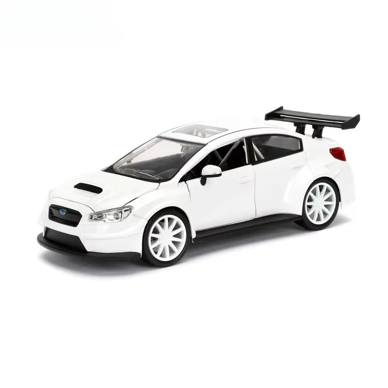 1:24 	 Mr. Little Nobody's 2015 WRX STI coche de juguete fundido a presión juguetes calientes de Metal colección de regalos para niños