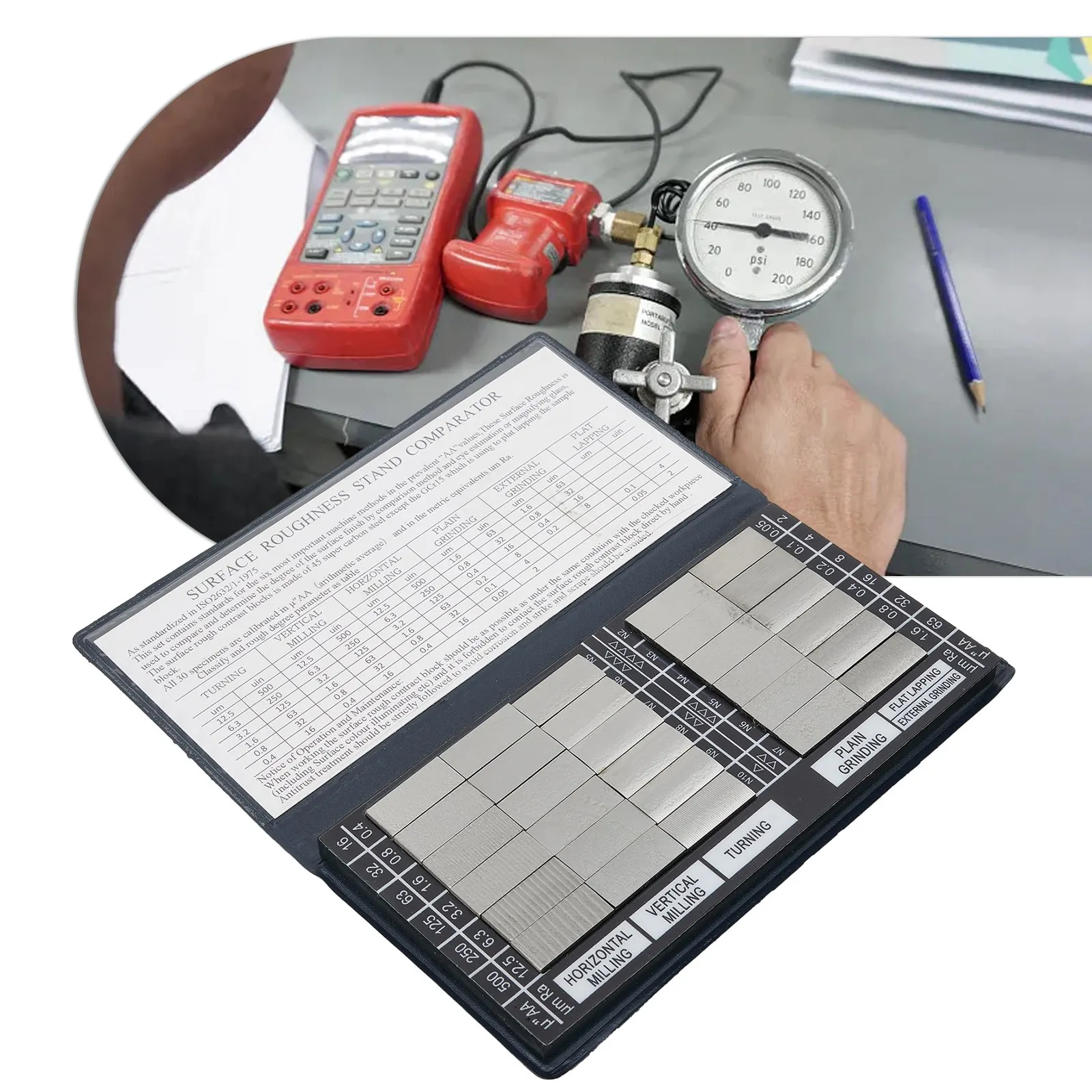 for durable Sample Block For Mechanical Workpieces 30pcs 6x3x3/8 Compare Conveniently Comparison Sample Block For Compare Test