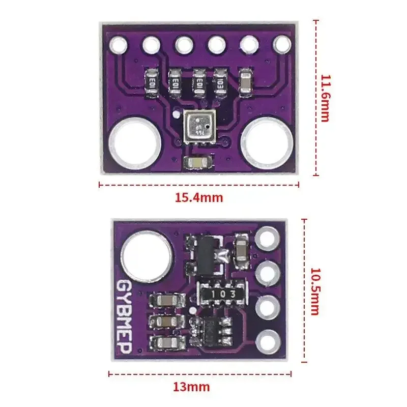 GY-BME280 3.3V 5V BMP280 Digital Sensor Temperature Barometric Air High Precision Atmospheric Pressure Module I2C SPI For Arduin