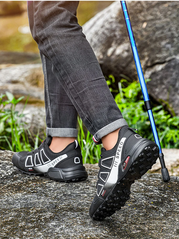 AliExpress CC chengta Men's Hiking Shoes Waterproof Outdoor Lace-Up Sports Shoes Women's Bicycle Casual Shoes Non-Slip Field Tactical Training Shoes