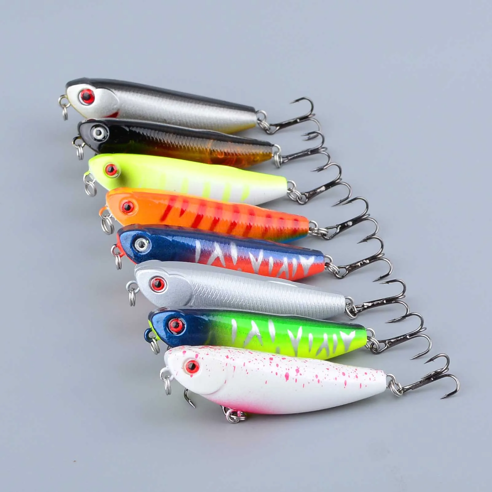 Señuelos Pencil flotantes de superficie Topwater wobbler - imagen 2