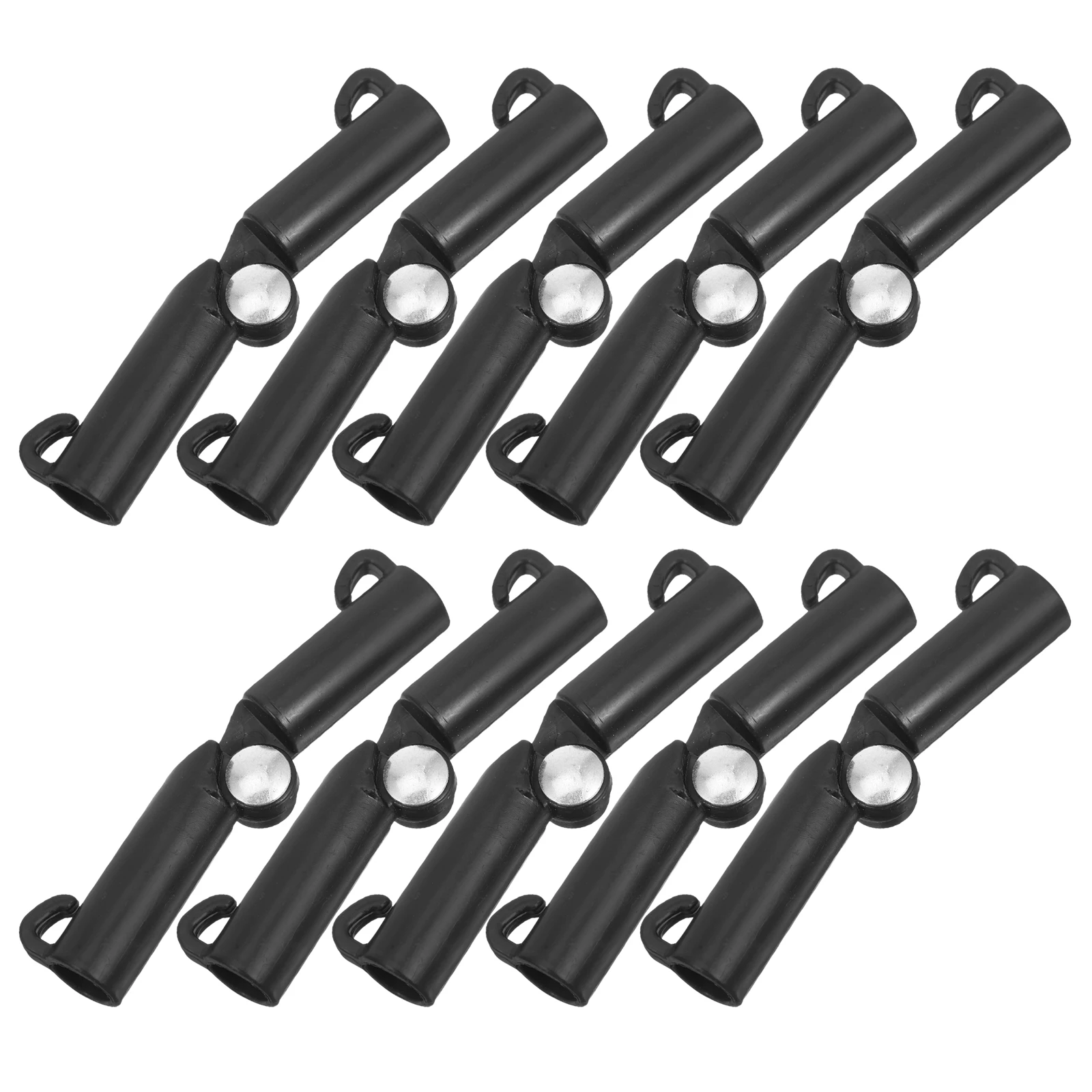 

10 Garden Cross Buckle Clips Round Tube Trellis B Type Connector Plant Support Accessories Bamboo Cane Film Cover Netting Tunnel