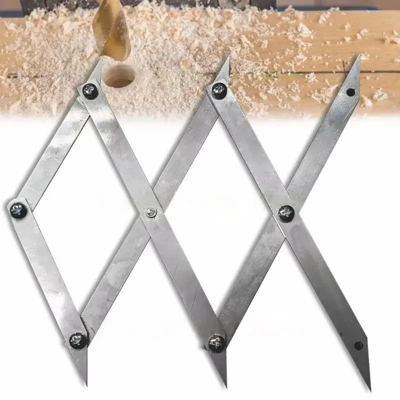 מוצא מרכז 3 נקודות למדידות מדויקות מוצא מרכז לעבודות עץ כלי סימון נייד מוצא מרכז